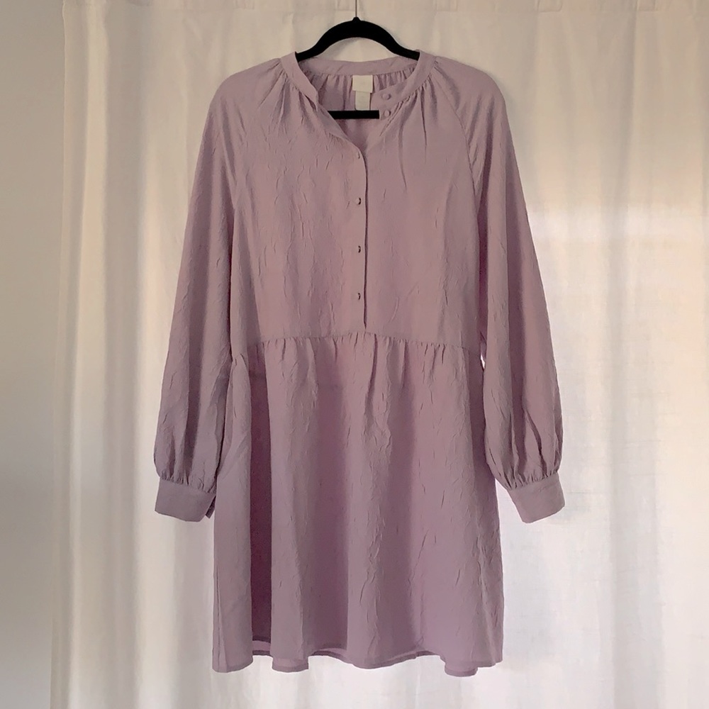 H&M lilac dress, size small.